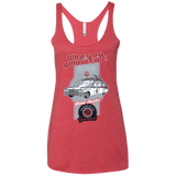 T-Shirts Vintage Red / X-Small Ghost Mobile Women's Triblend Racerback Tank