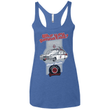 T-Shirts Vintage Royal / X-Small Ghost Mobile Women's Triblend Racerback Tank