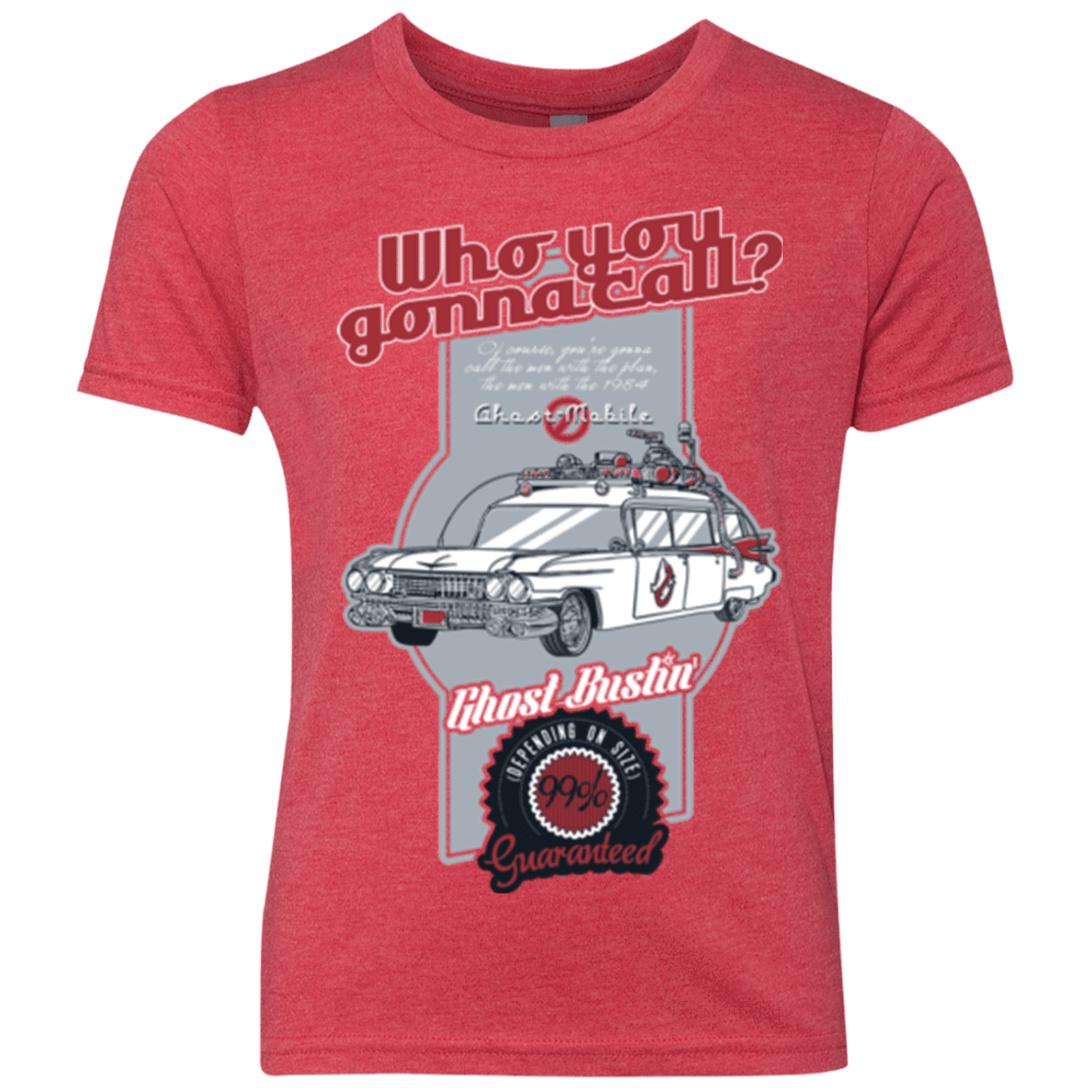 T-Shirts Vintage Red / YXS Ghost Mobile Youth Triblend T-Shirt