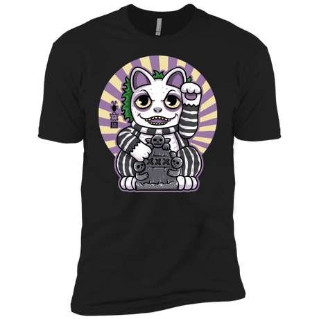 T-Shirts Black / YXS Ghost Neko Boys Premium T-Shirt