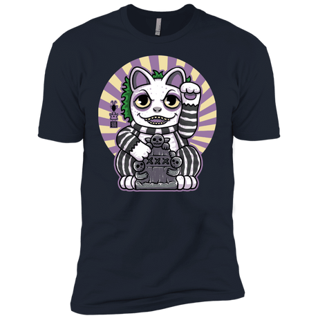 T-Shirts Midnight Navy / YXS Ghost Neko Boys Premium T-Shirt