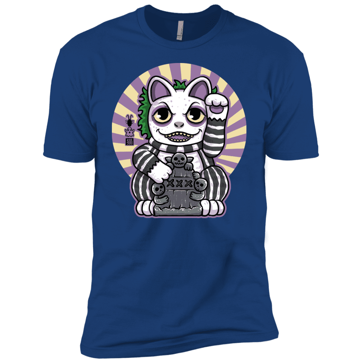 T-Shirts Royal / YXS Ghost Neko Boys Premium T-Shirt