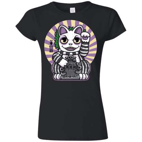 T-Shirts Black / S Ghost Neko Junior Slimmer-Fit T-Shirt