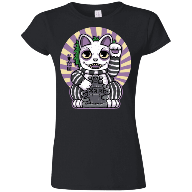 T-Shirts Black / S Ghost Neko Junior Slimmer-Fit T-Shirt