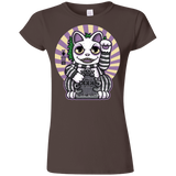 T-Shirts Dark Chocolate / S Ghost Neko Junior Slimmer-Fit T-Shirt