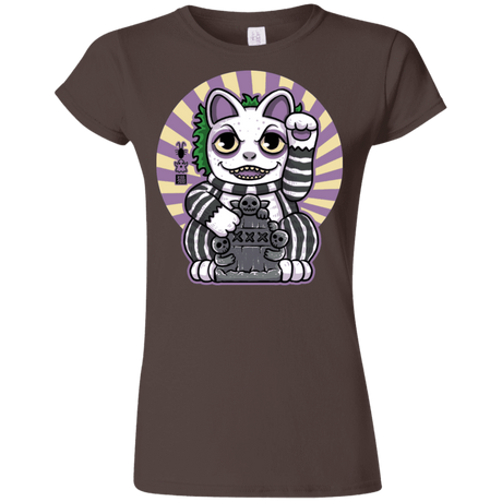 T-Shirts Dark Chocolate / S Ghost Neko Junior Slimmer-Fit T-Shirt