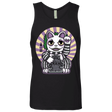 T-Shirts Black / S Ghost Neko Men's Premium Tank Top