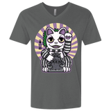 T-Shirts Heavy Metal / X-Small Ghost Neko Men's Premium V-Neck