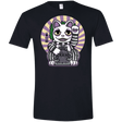 T-Shirts Black / X-Small Ghost Neko Men's Semi-Fitted Softstyle