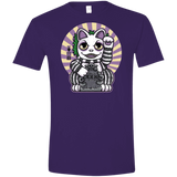 T-Shirts Purple / S Ghost Neko Men's Semi-Fitted Softstyle