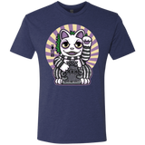 T-Shirts Vintage Navy / S Ghost Neko Men's Triblend T-Shirt
