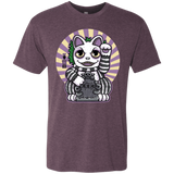 T-Shirts Vintage Purple / S Ghost Neko Men's Triblend T-Shirt