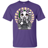 T-Shirts Purple / S Ghost Neko T-Shirt