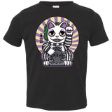 T-Shirts Black / 2T Ghost Neko Toddler Premium T-Shirt