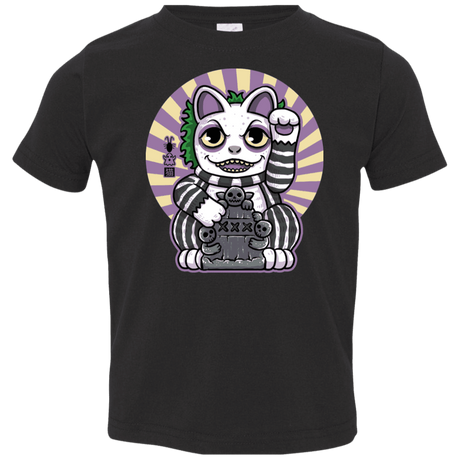 T-Shirts Black / 2T Ghost Neko Toddler Premium T-Shirt