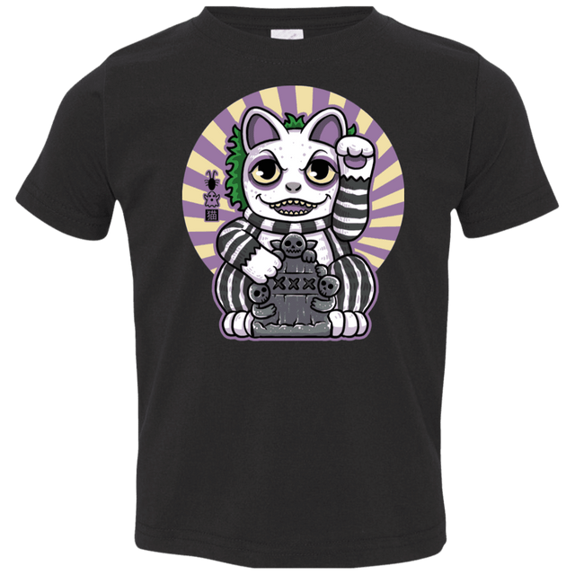 T-Shirts Black / 2T Ghost Neko Toddler Premium T-Shirt