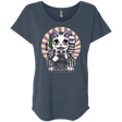 T-Shirts Indigo / X-Small Ghost Neko Triblend Dolman Sleeve