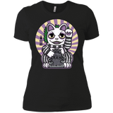 T-Shirts Black / X-Small Ghost Neko Women's Premium T-Shirt