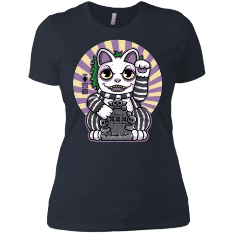T-Shirts Indigo / X-Small Ghost Neko Women's Premium T-Shirt