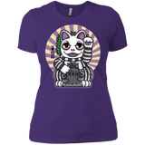 T-Shirts Purple Rush/ / X-Small Ghost Neko Women's Premium T-Shirt