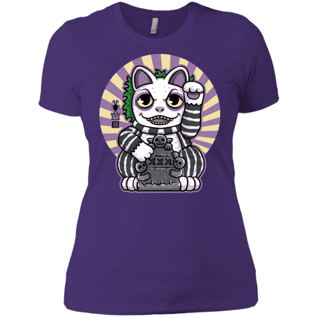 T-Shirts Purple Rush/ / X-Small Ghost Neko Women's Premium T-Shirt