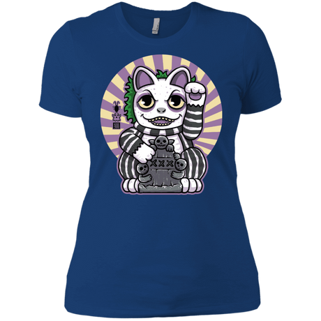 T-Shirts Royal / X-Small Ghost Neko Women's Premium T-Shirt