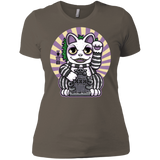 T-Shirts Warm Grey / X-Small Ghost Neko Women's Premium T-Shirt