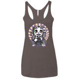 T-Shirts Macchiato / X-Small Ghost Neko Women's Triblend Racerback Tank
