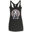 T-Shirts Vintage Black / X-Small Ghost Neko Women's Triblend Racerback Tank
