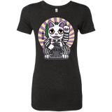 T-Shirts Vintage Black / S Ghost Neko Women's Triblend T-Shirt