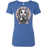 T-Shirts Vintage Royal / S Ghost Neko Women's Triblend T-Shirt