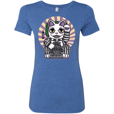 T-Shirts Vintage Royal / S Ghost Neko Women's Triblend T-Shirt