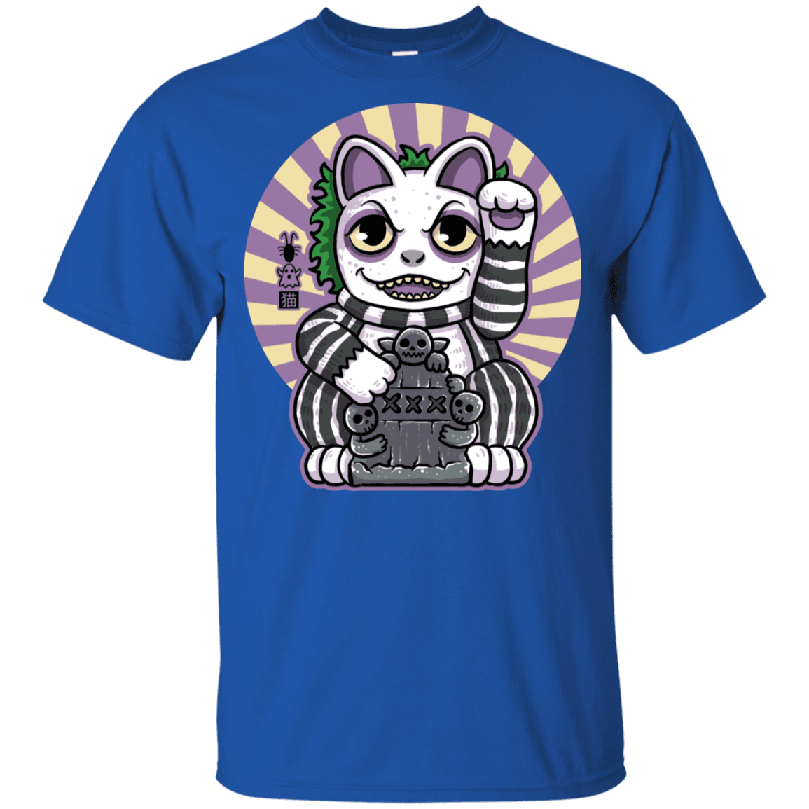 T-Shirts Royal / YXS Ghost Neko Youth T-Shirt