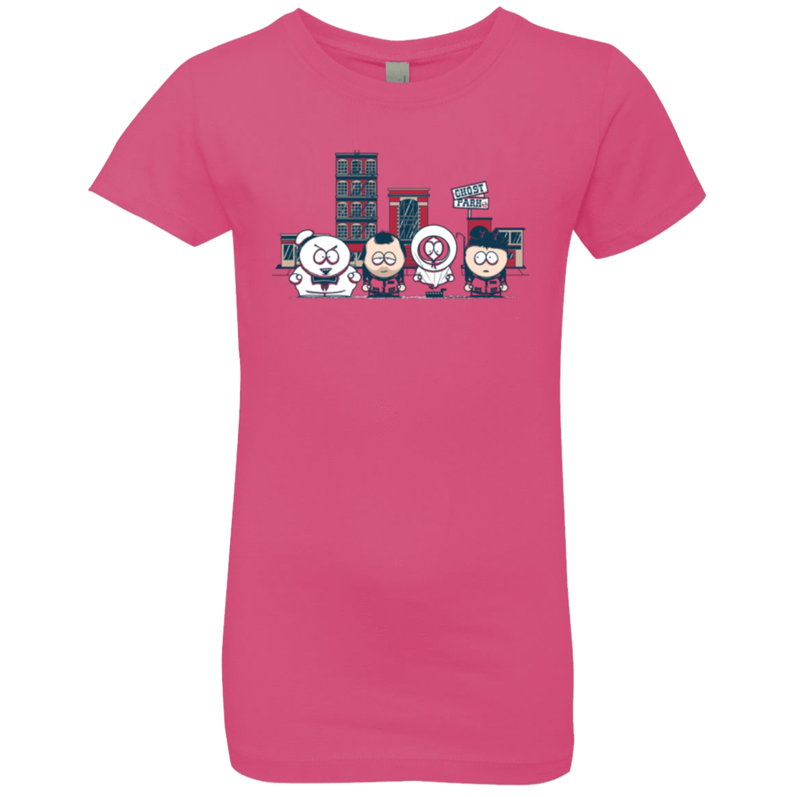 T-Shirts Hot Pink / YXS GHOST PARK Girls Premium T-Shirt