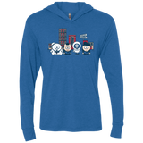 T-Shirts Vintage Royal / X-Small GHOST PARK Triblend Long Sleeve Hoodie Tee