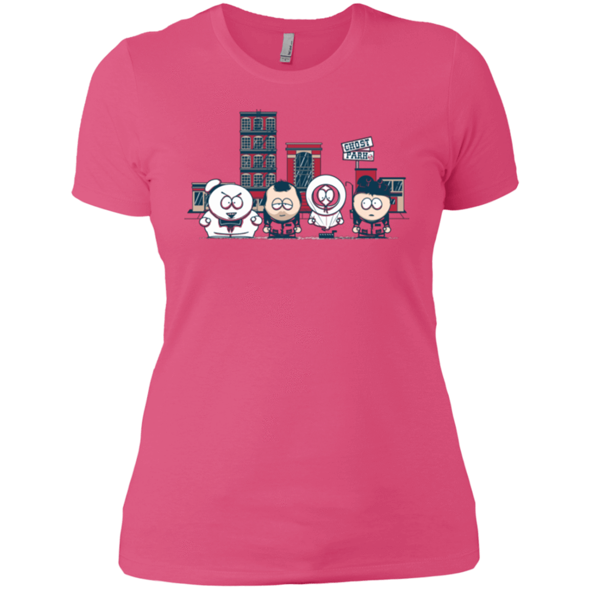 T-Shirts Hot Pink / X-Small GHOST PARK Women's Premium T-Shirt
