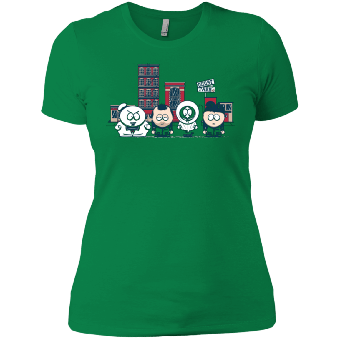 T-Shirts Kelly Green / X-Small GHOST PARK Women's Premium T-Shirt