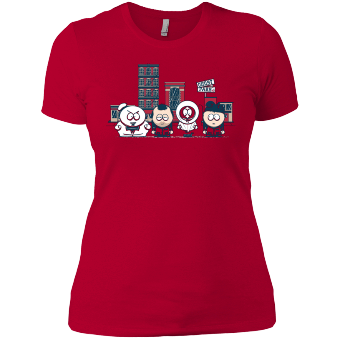 T-Shirts Red / X-Small GHOST PARK Women's Premium T-Shirt