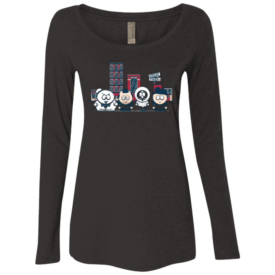 T-Shirts Vintage Black / Small GHOST PARK Women's Triblend Long Sleeve Shirt