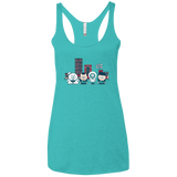 T-Shirts Tahiti Blue / X-Small GHOST PARK Women's Triblend Racerback Tank