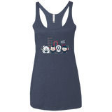 T-Shirts Vintage Navy / X-Small GHOST PARK Women's Triblend Racerback Tank