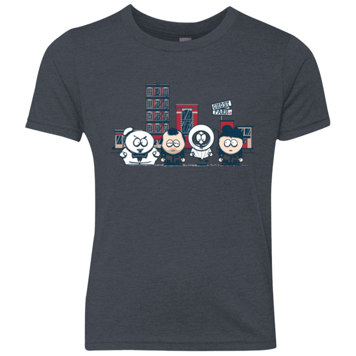 T-Shirts Vintage Navy / YXS GHOST PARK Youth Triblend T-Shirt