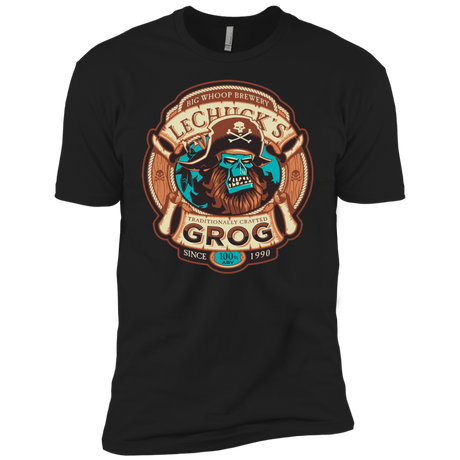 T-Shirts Black / YXS Ghost Pirate Grog Nmns Boys Premium T-Shirt