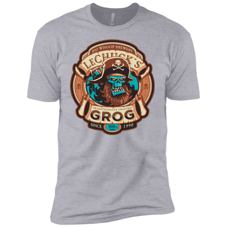 T-Shirts Heather Grey / YXS Ghost Pirate Grog Nmns Boys Premium T-Shirt