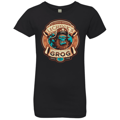 T-Shirts Black / YXS Ghost Pirate Grog Nmns Girls Premium T-Shirt