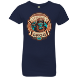 T-Shirts Midnight Navy / YXS Ghost Pirate Grog Nmns Girls Premium T-Shirt