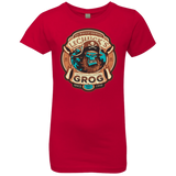 T-Shirts Red / YXS Ghost Pirate Grog Nmns Girls Premium T-Shirt