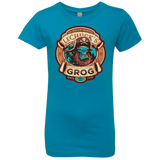 T-Shirts Turquoise / YXS Ghost Pirate Grog Nmns Girls Premium T-Shirt