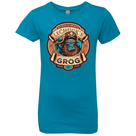 T-Shirts Turquoise / YXS Ghost Pirate Grog Nmns Girls Premium T-Shirt