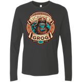 T-Shirts Heavy Metal / Small Ghost Pirate Grog Nmns Men's Premium Long Sleeve